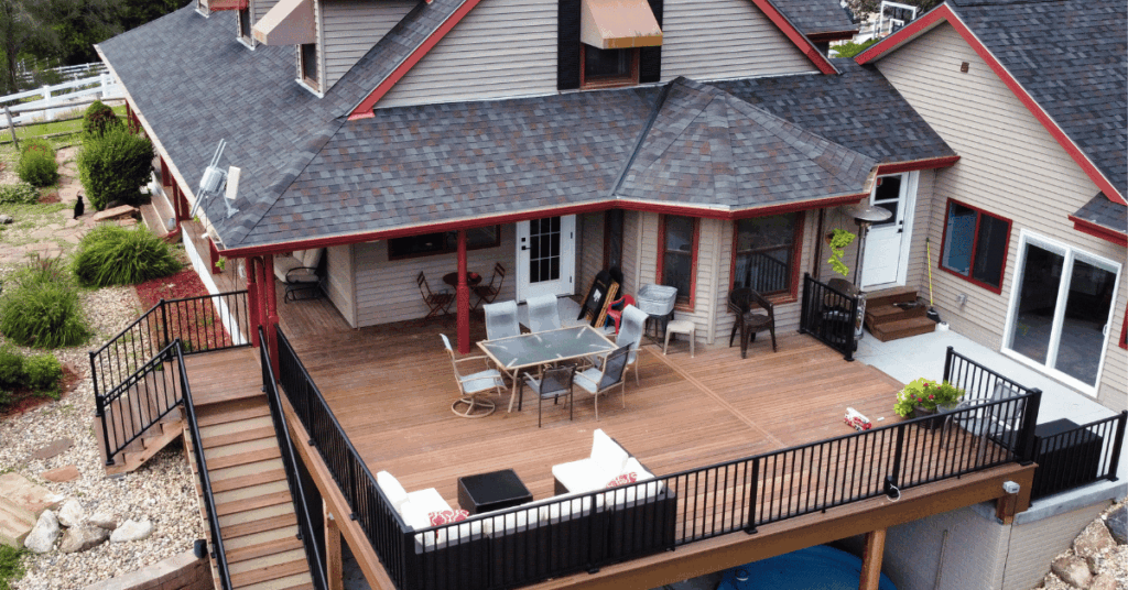 home addition areal view omaha