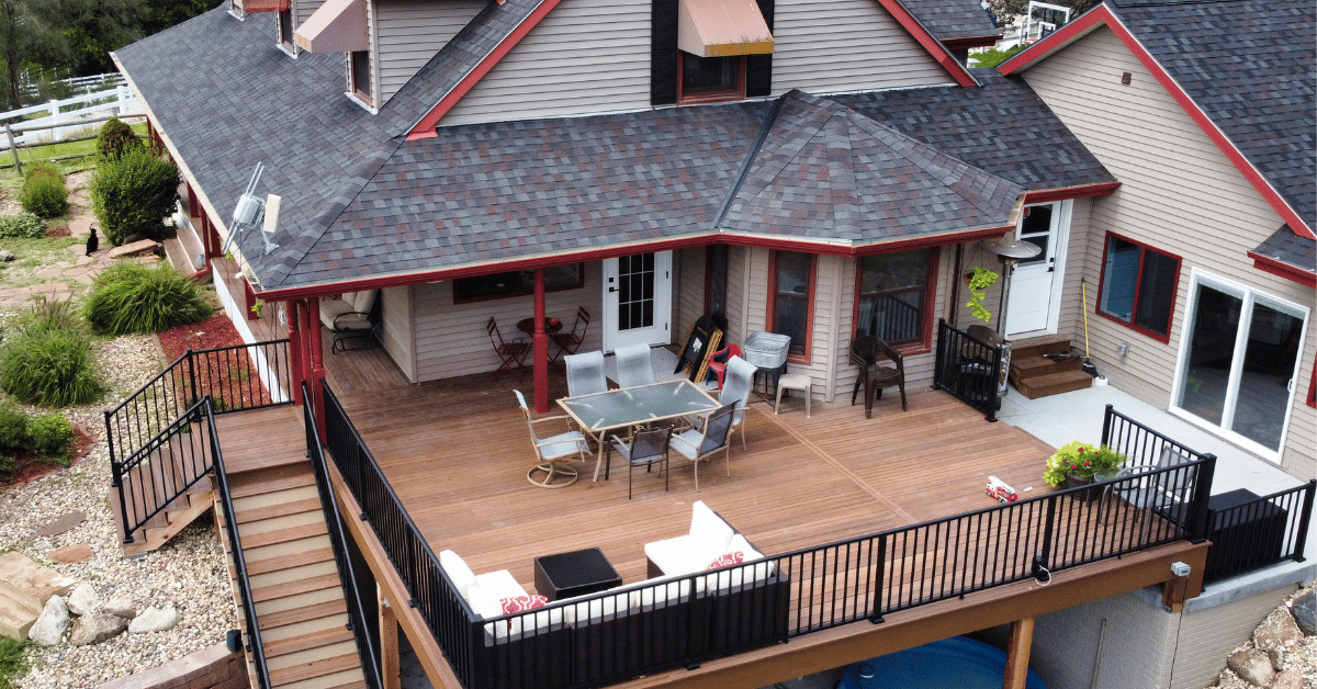 home addition areal view omaha